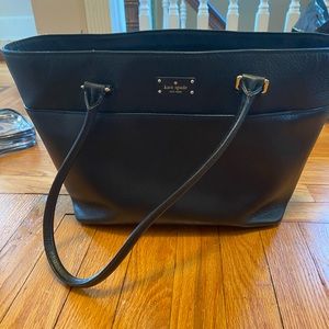 Kate spade black tote bag